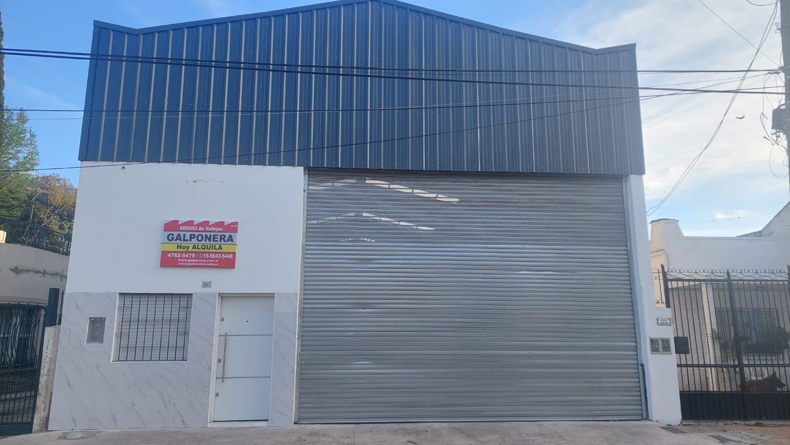 Alquilo Galpón de 600 mts2 A ESTRENAR